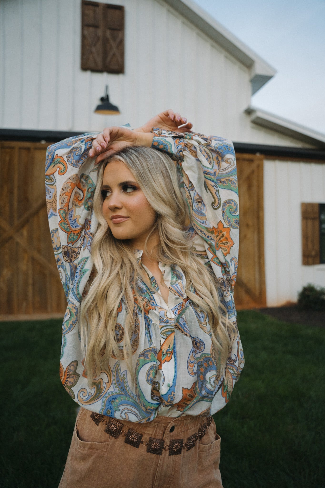 Wanderlight Sheer Blouse