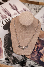 Desert Spirit Bird Pendant Necklace