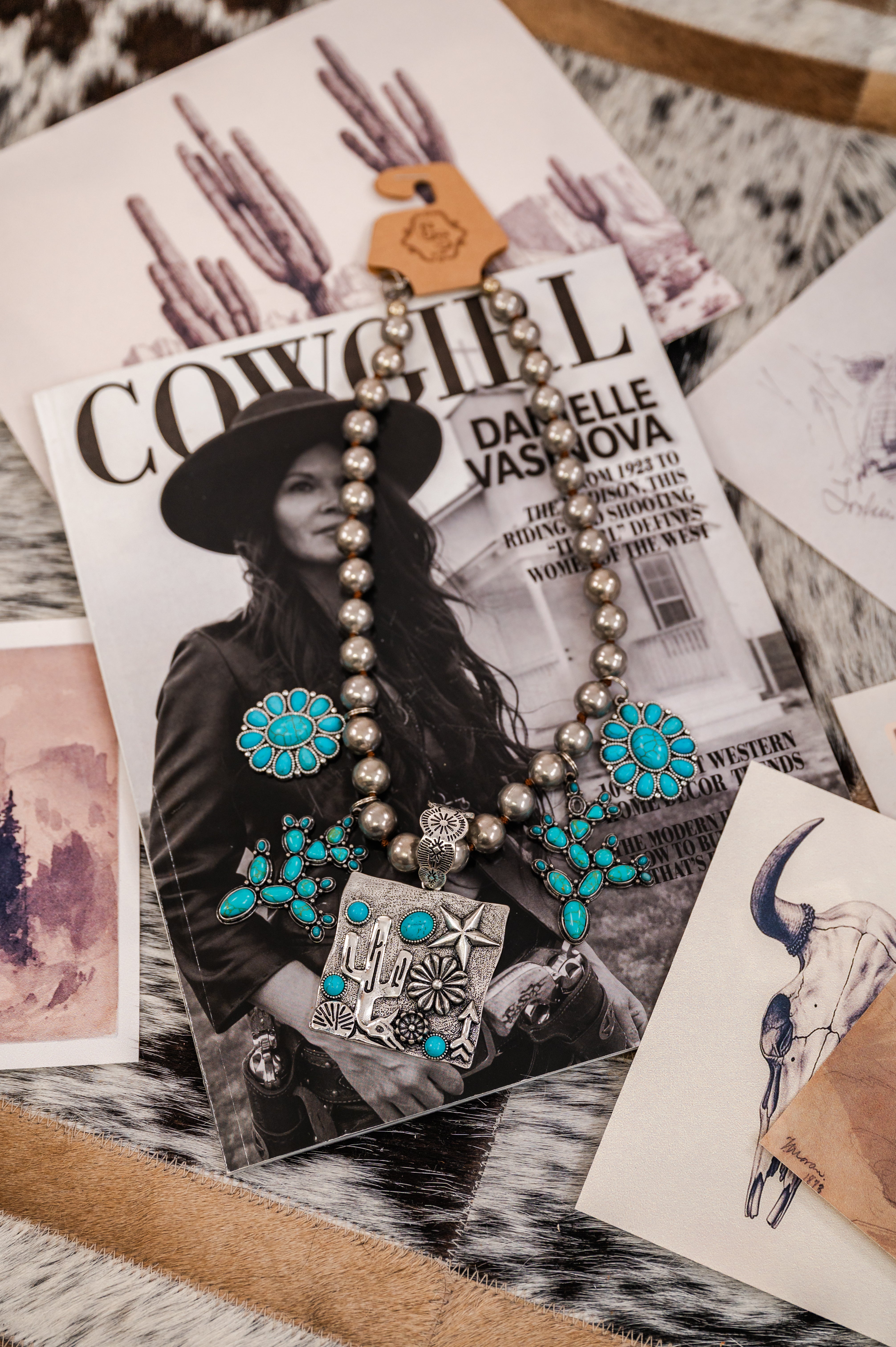 Turquoise Trails Pendant Necklace