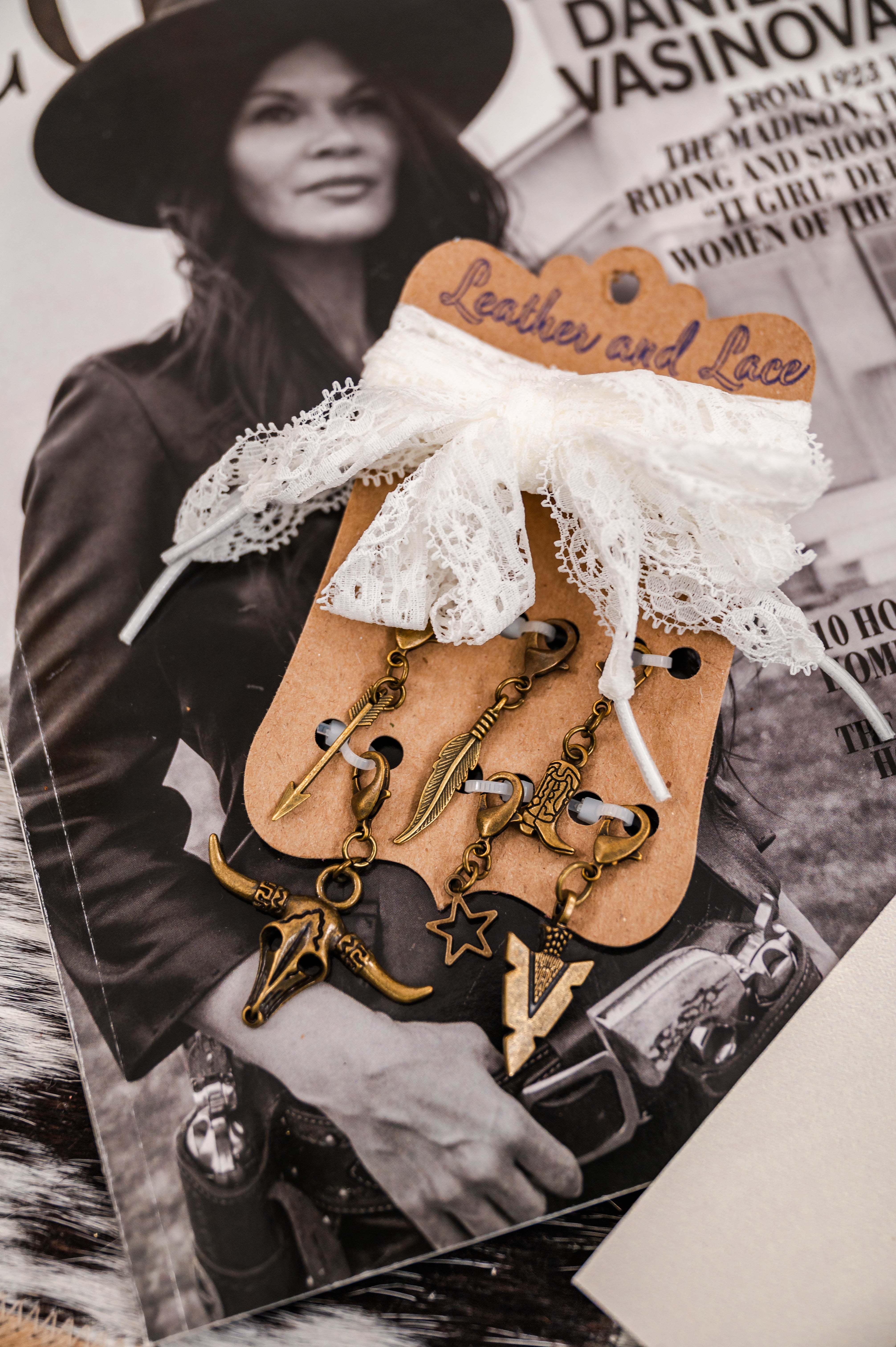 Western Charm Lace Shoe Strings