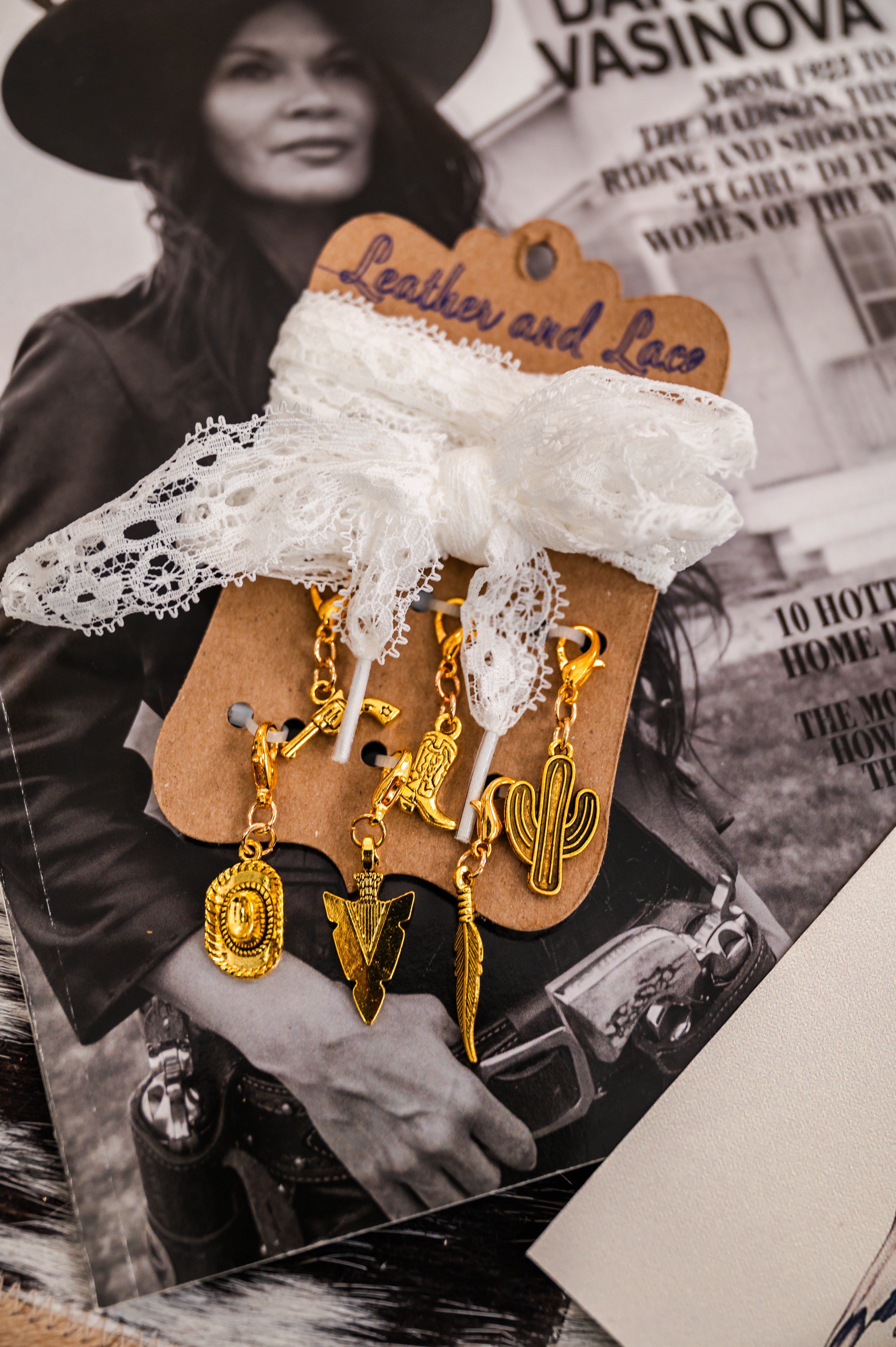 Western Charm Lace Shoe Strings