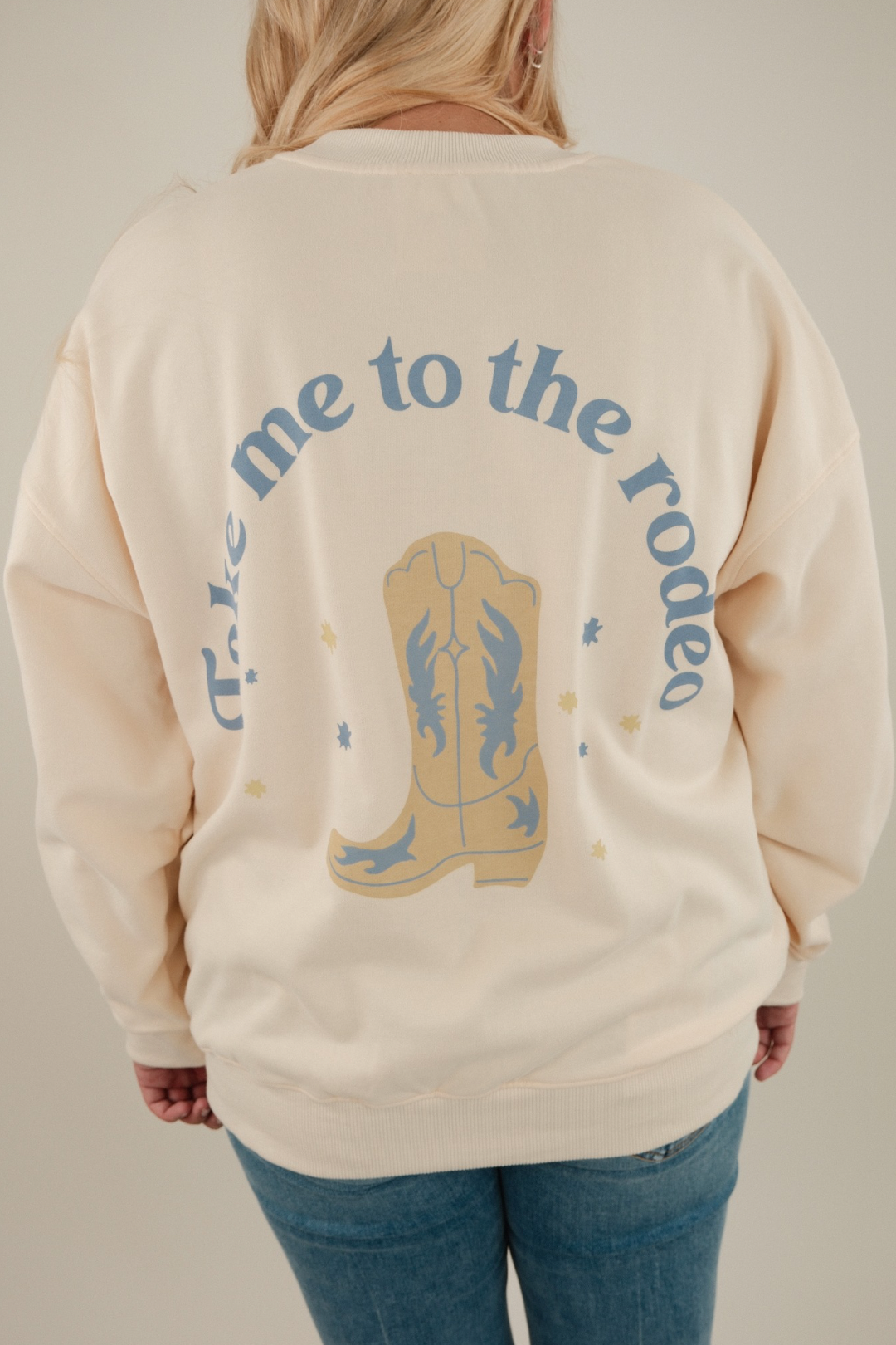 Take Me to the Rodeo Crewneck Sweatshirt
