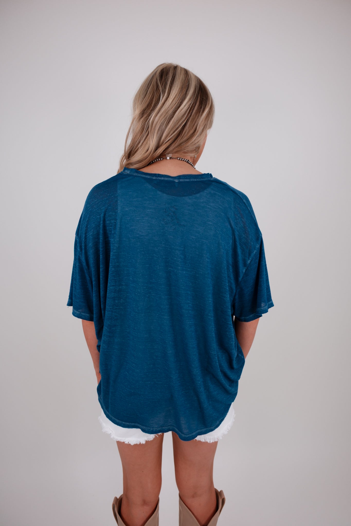The Easy Rider Tee - Teal