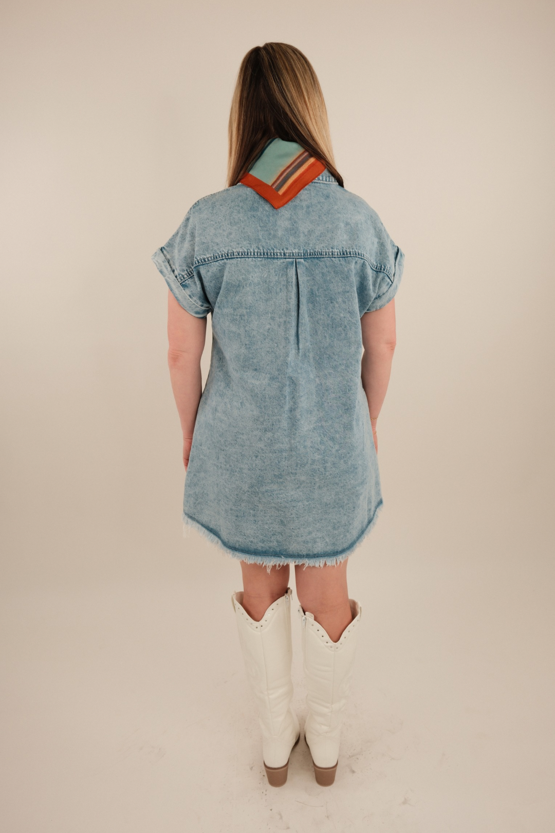 Dusty Trail Denim Dress