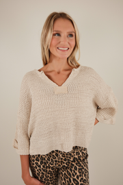 Saddle Creek Cropped Sweater