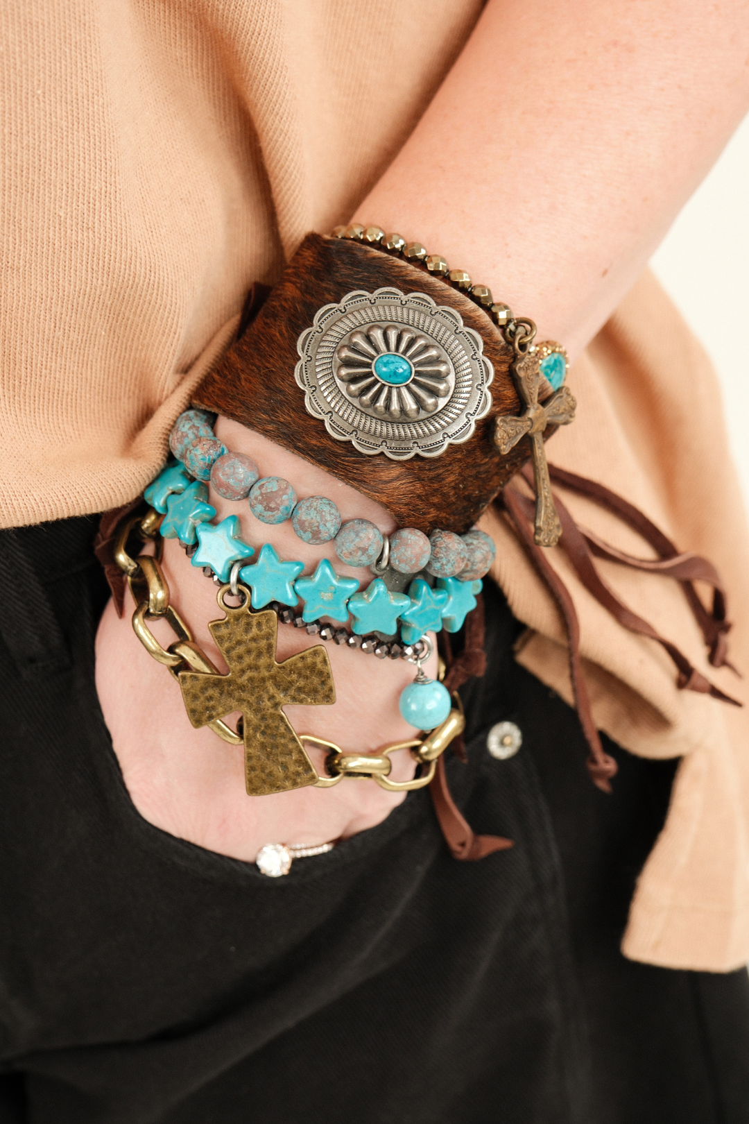 Texana Charm Bracelet Stack