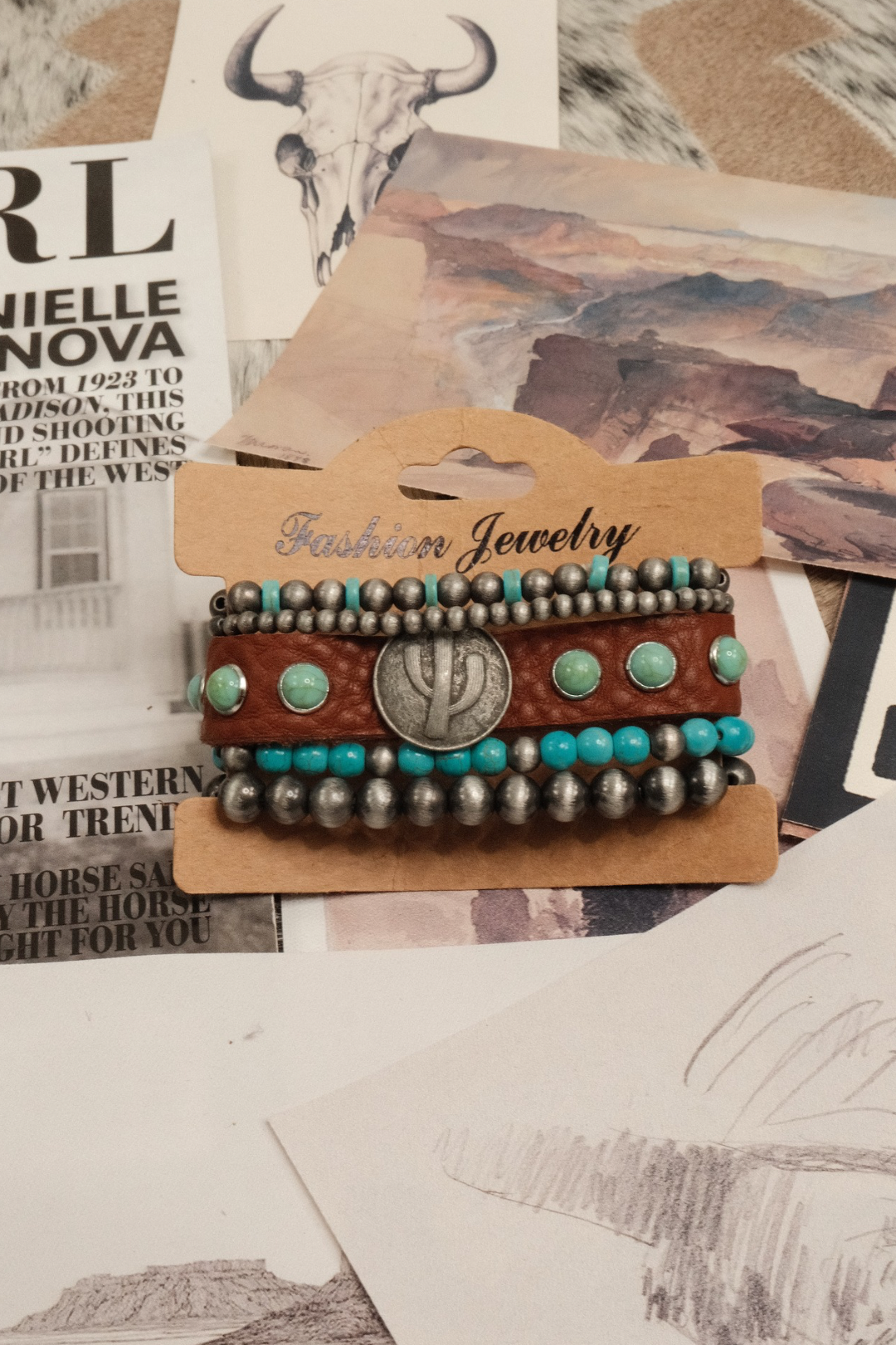Desert Bloom Bracelet Stack
