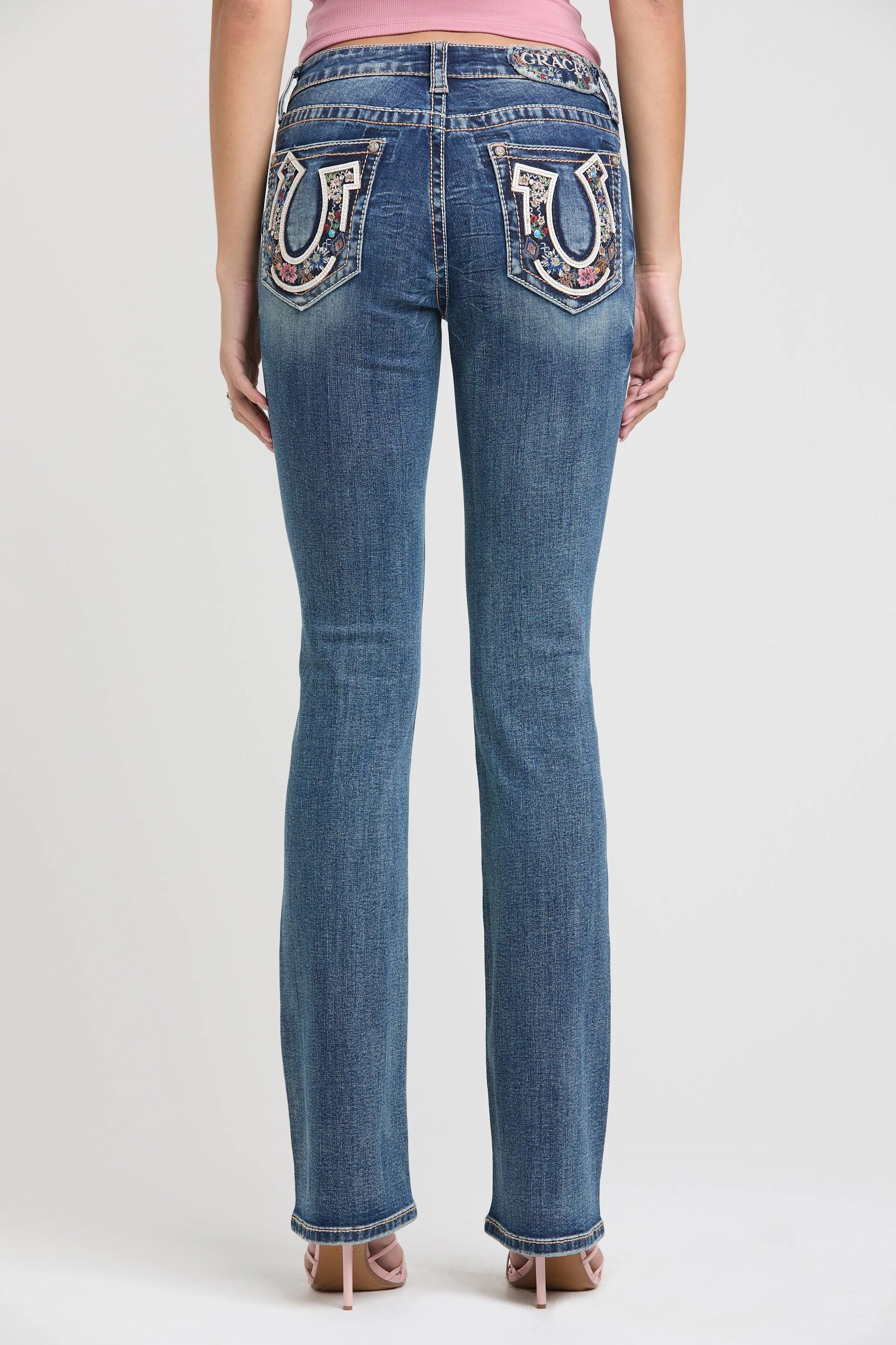 Desert Daisy Bootcut Jeans