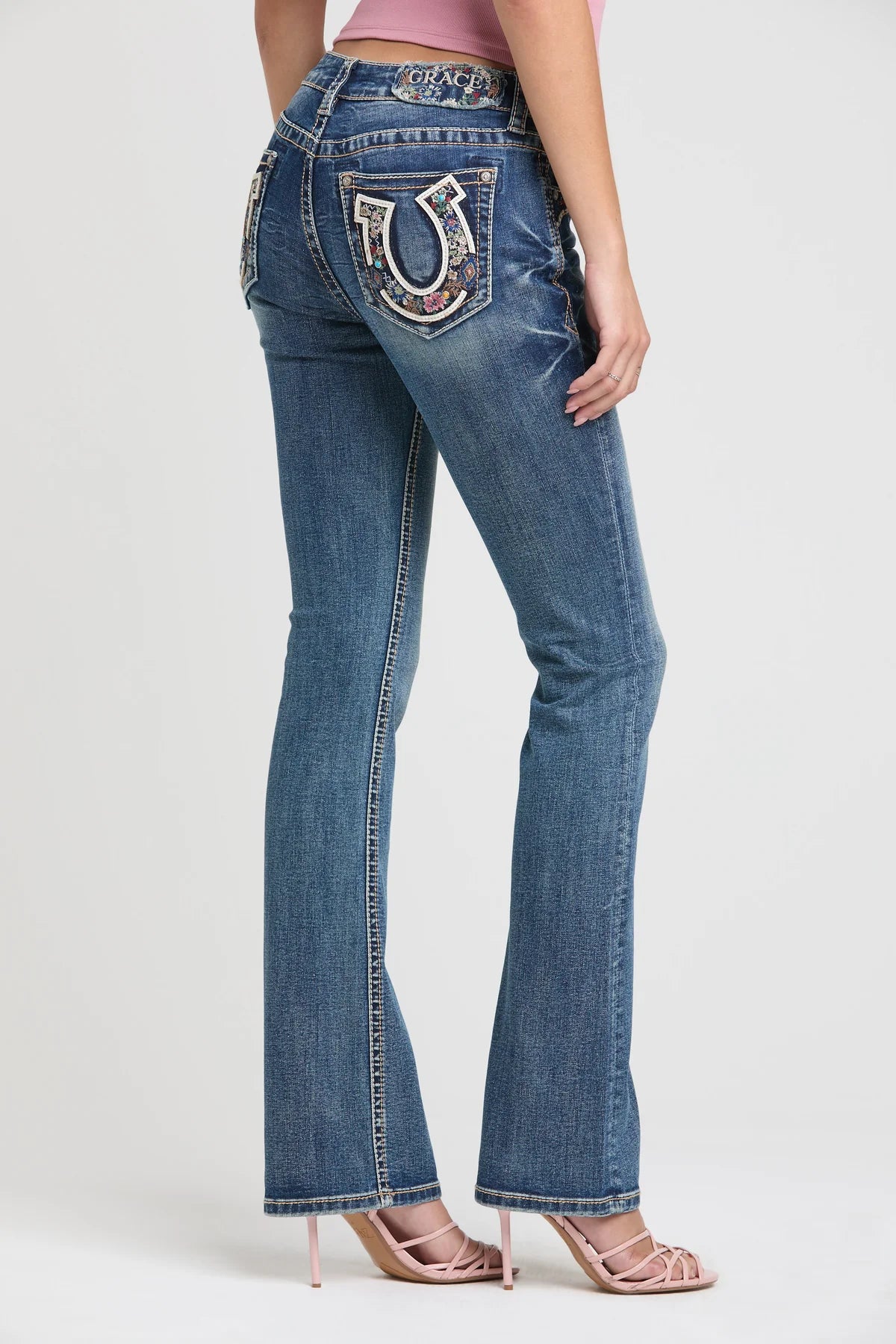 Desert Daisy Bootcut Jeans