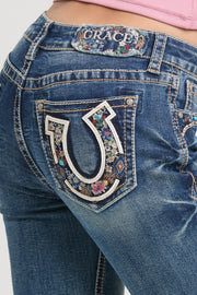Desert Daisy Bootcut Jeans