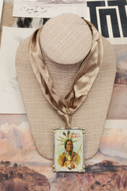Heritage Spirit Silk Scarf Necklace