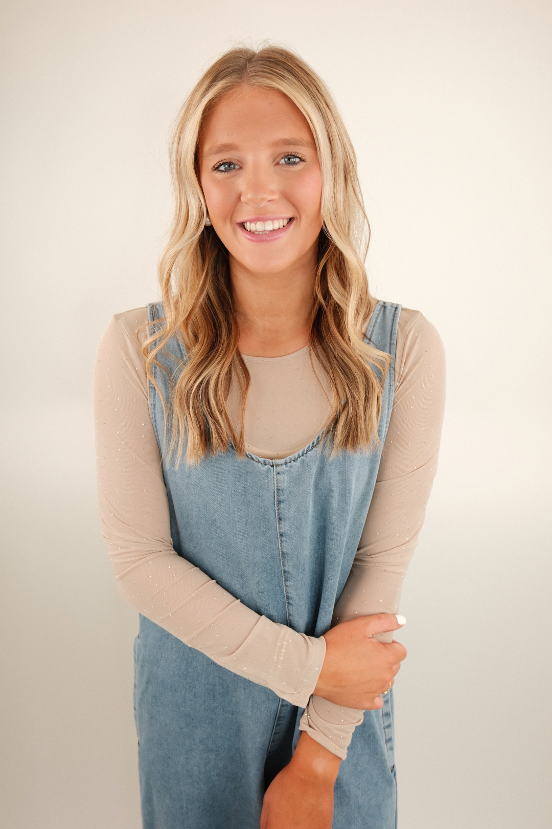 Star Shine Rodeo Mesh Top