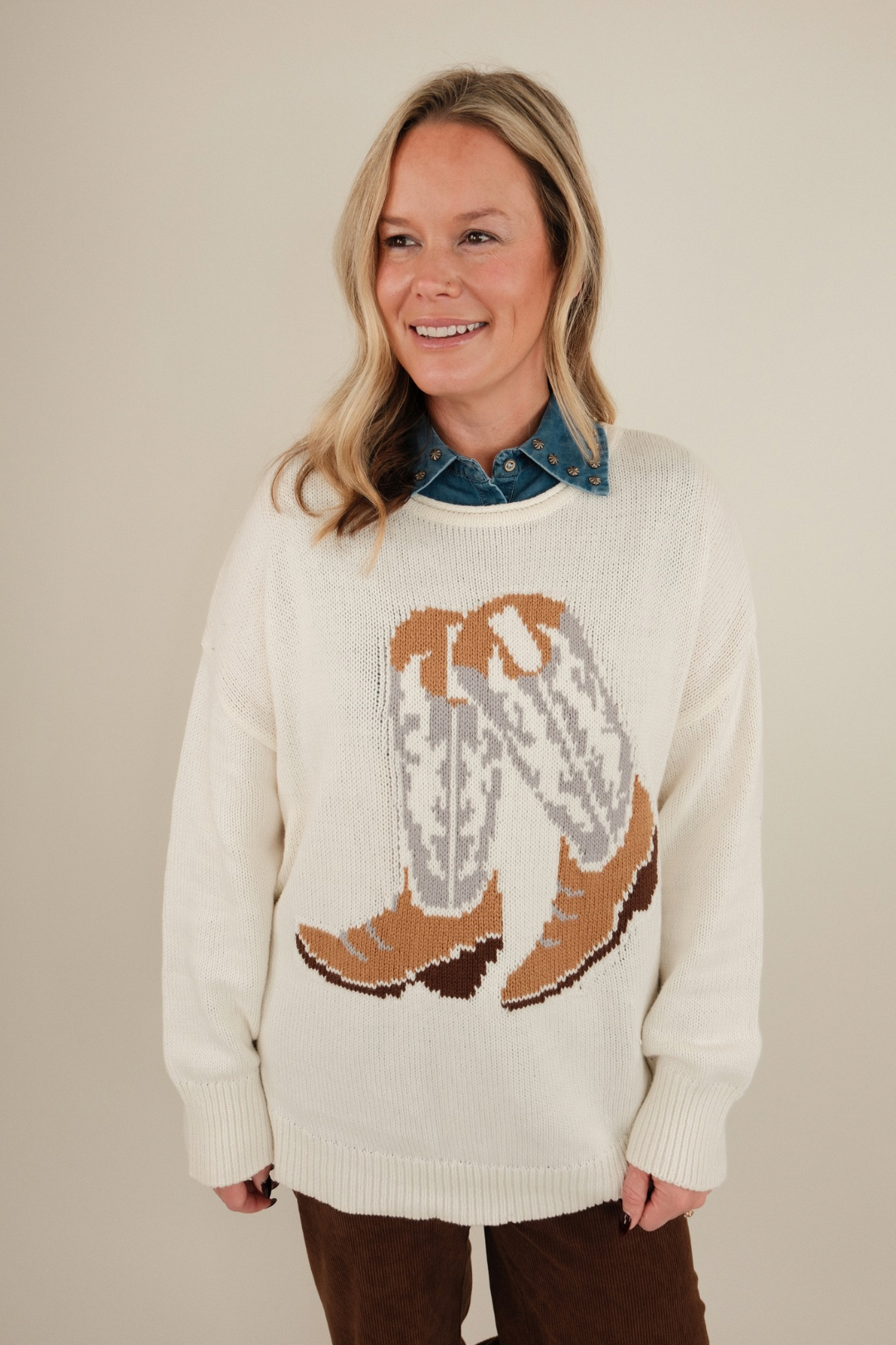 Boot Scootin' Sweater