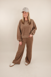 Prairie Plush Corduroy Lounge Set
