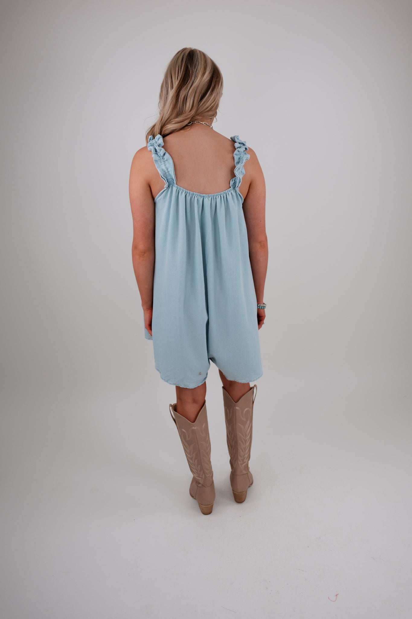 Ridge Ruffle Romper