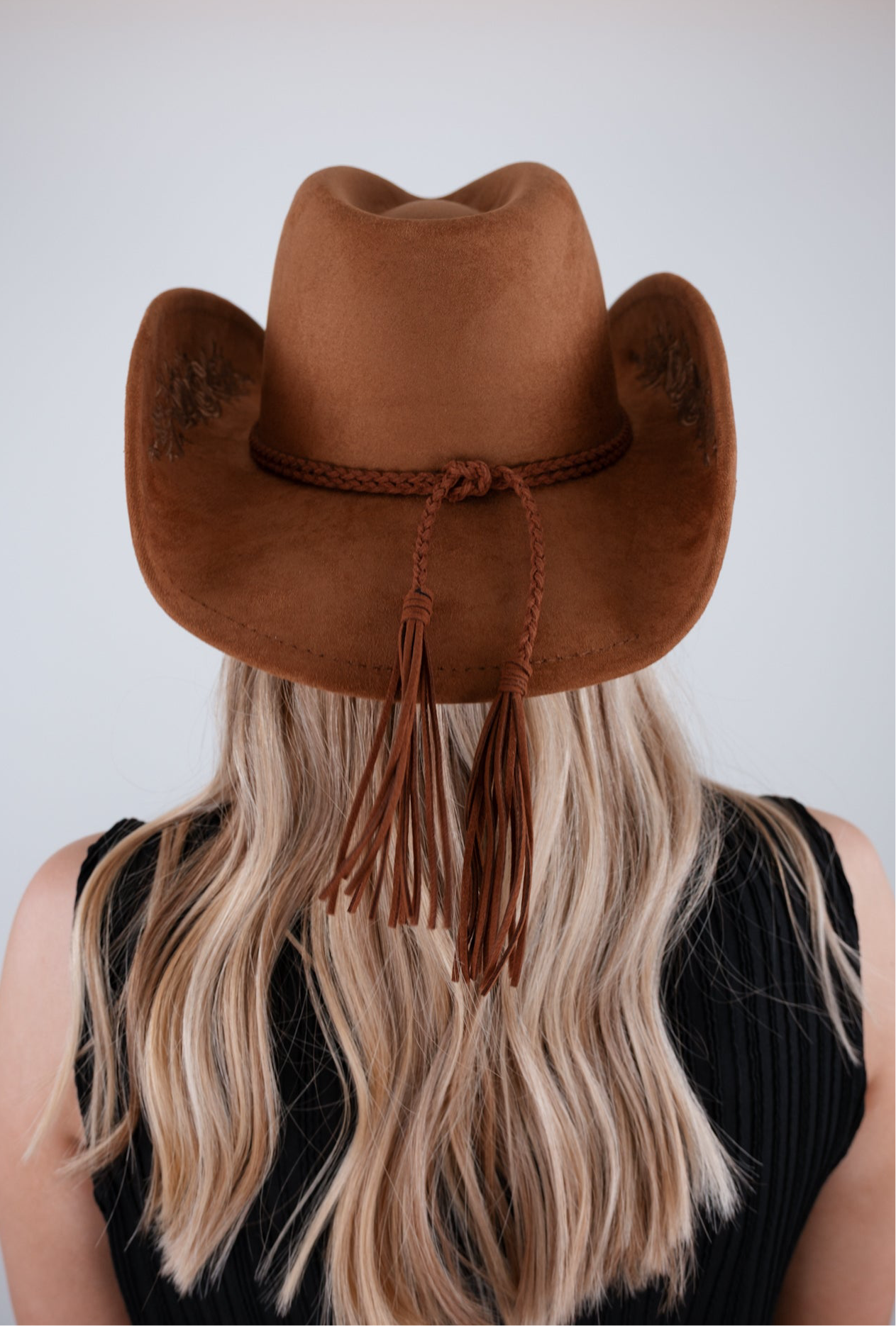 Wild Rose Suede Cowgirl Hat