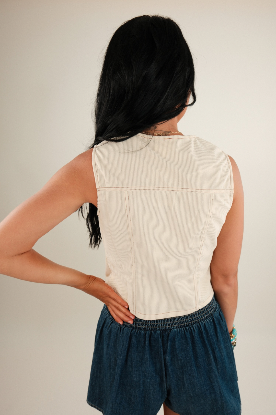 Homestead Tie-Front Vest