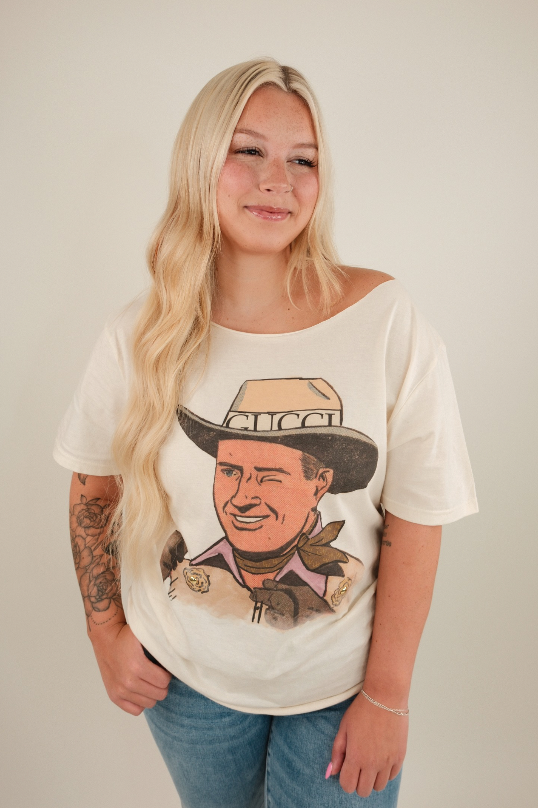 Designer Cowboy Graphic Tee