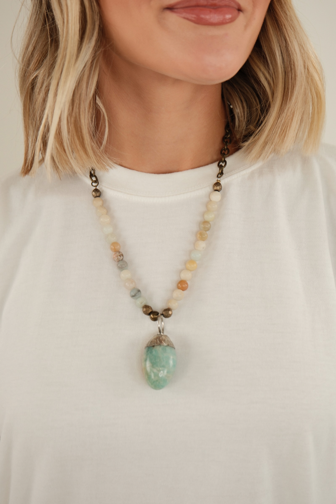 Stone Meadow Pendant Necklace