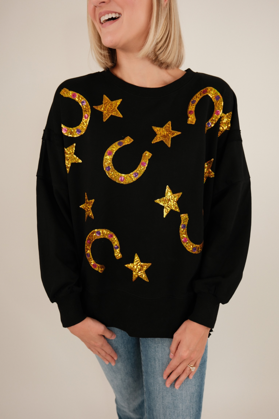 Golden Horseshoe Pullover