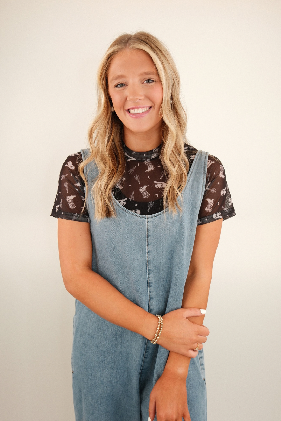 Starlit Range Mesh Top