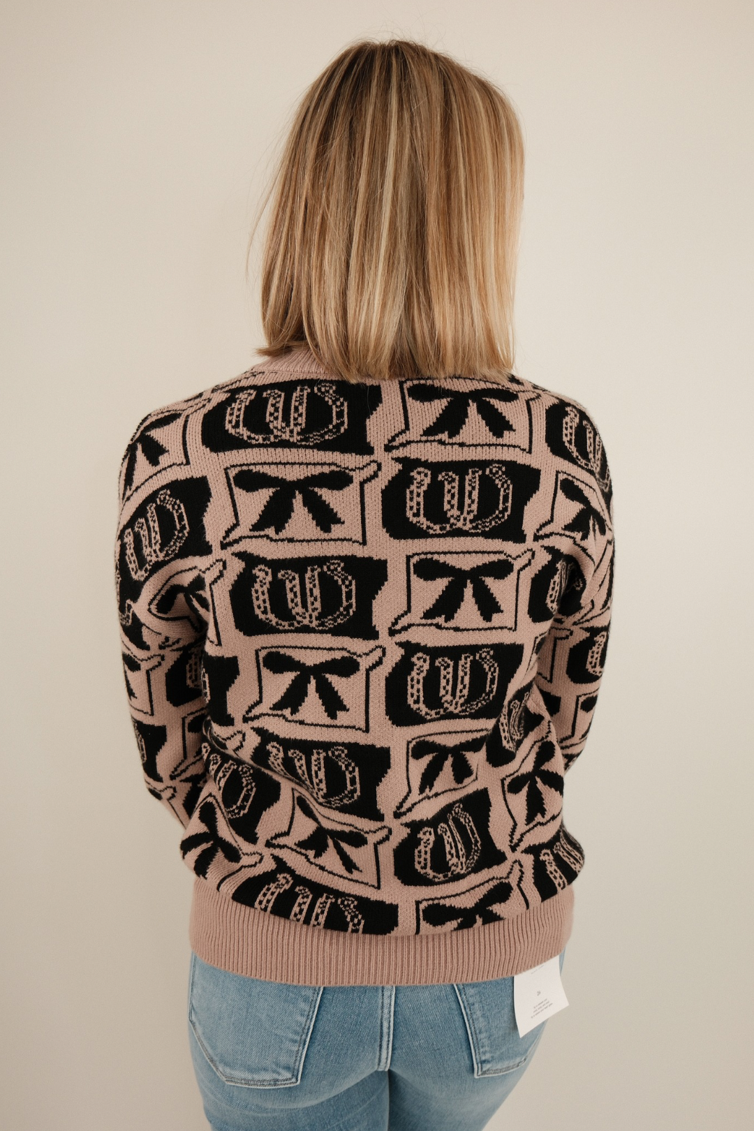 Cowgirl’s Lucky Day Knit Sweater