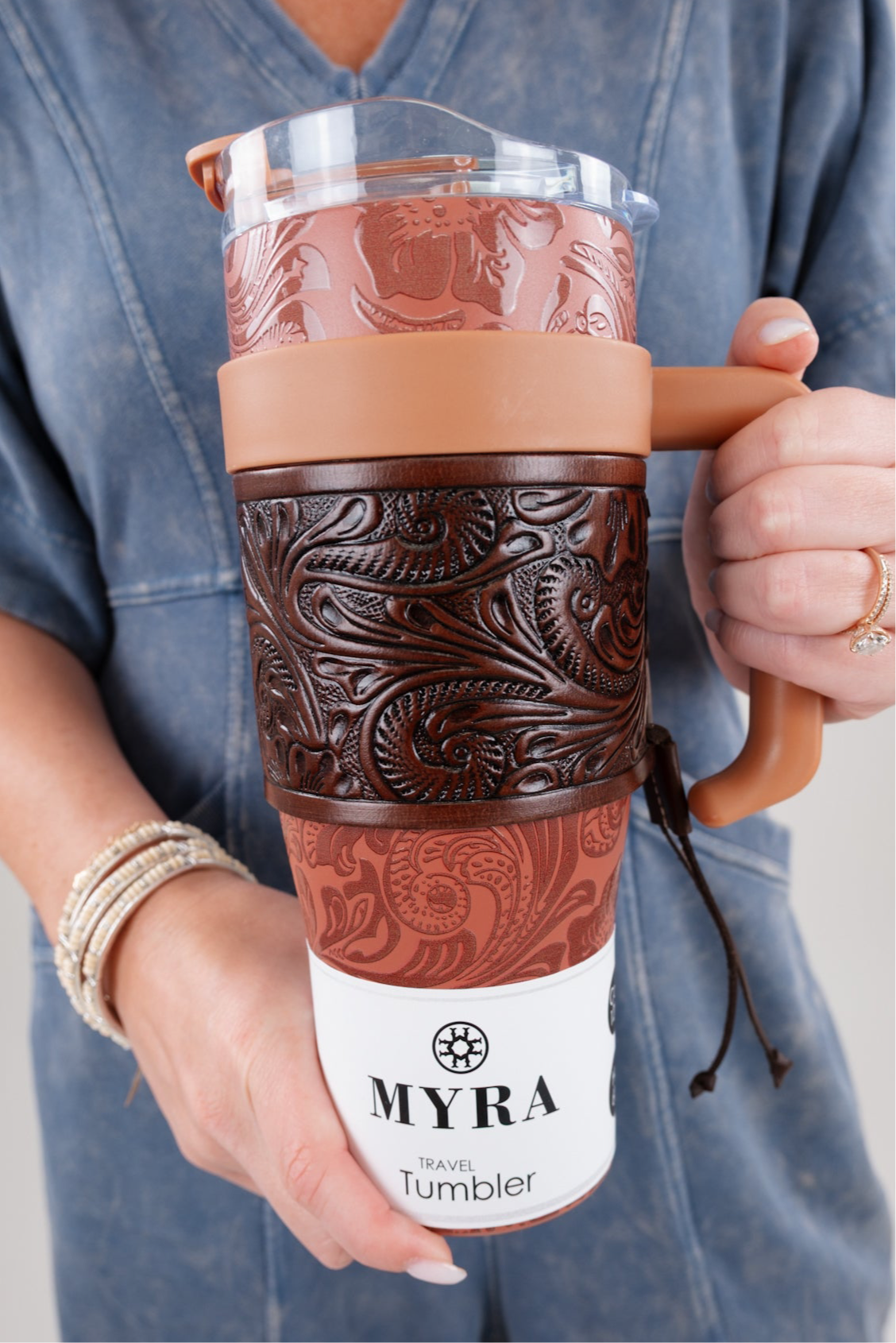 MYRA Desert Rose Travel Tumbler