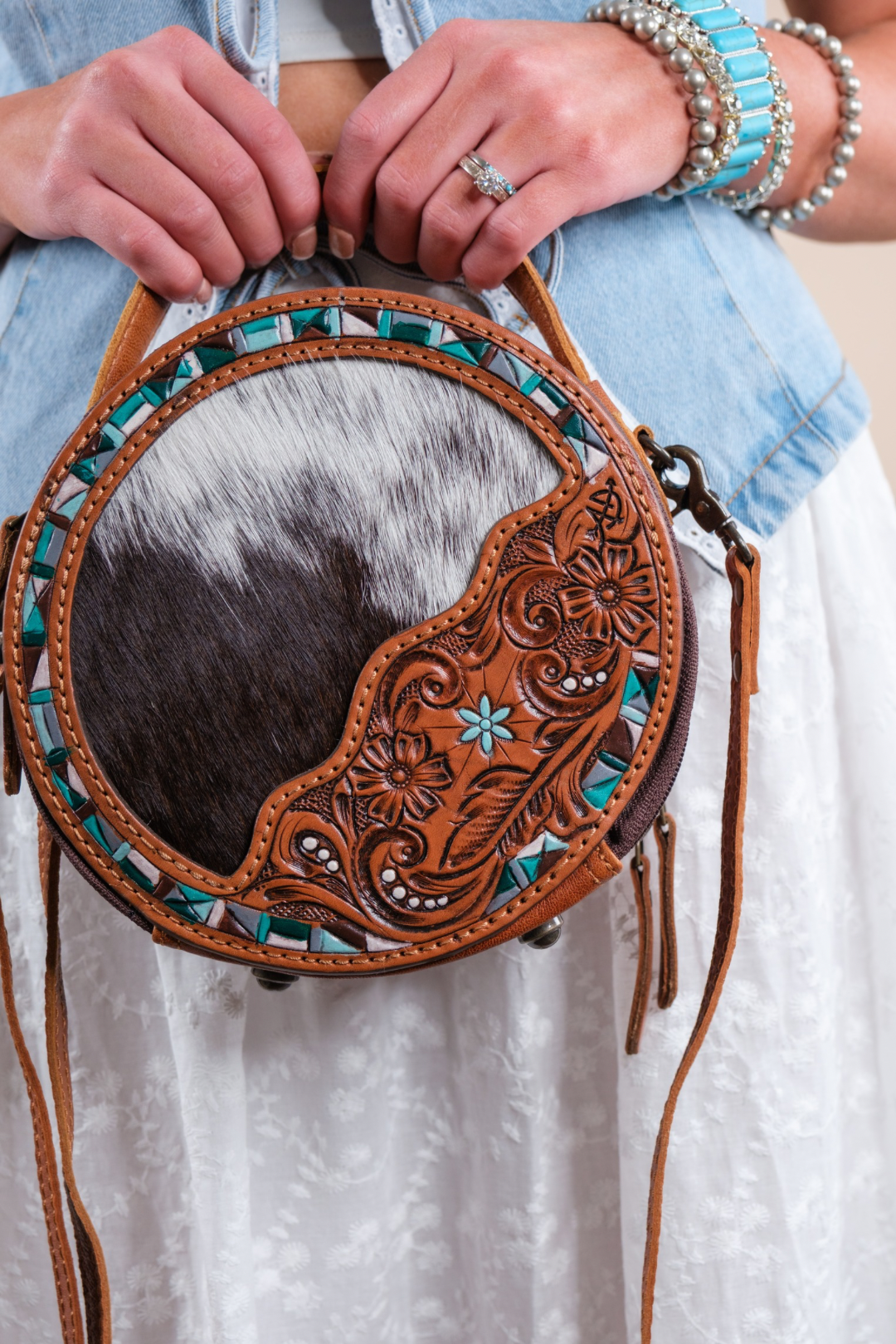 Sunset Canyon Round Bag