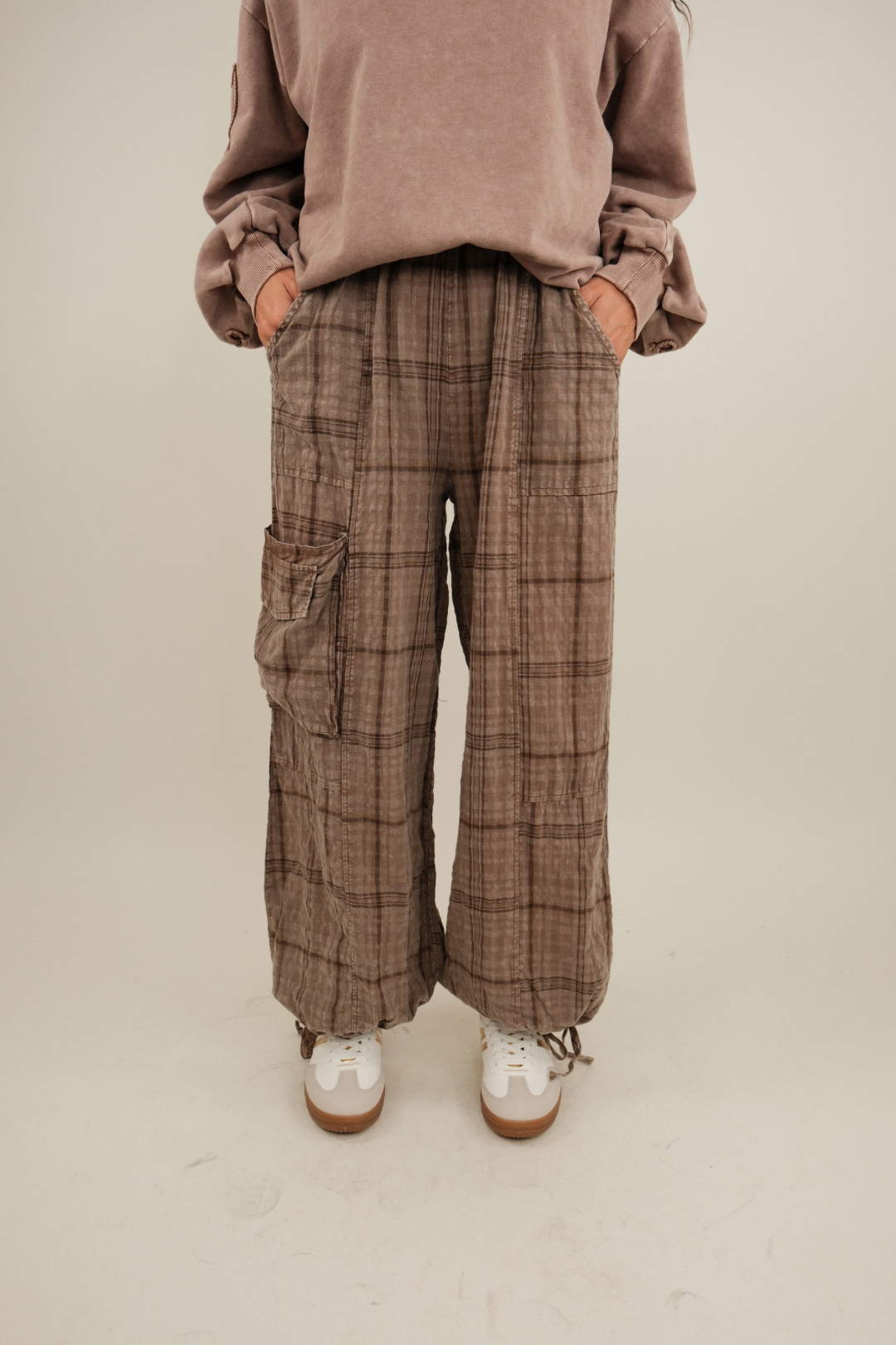 Trailblazer Plaid Joggers