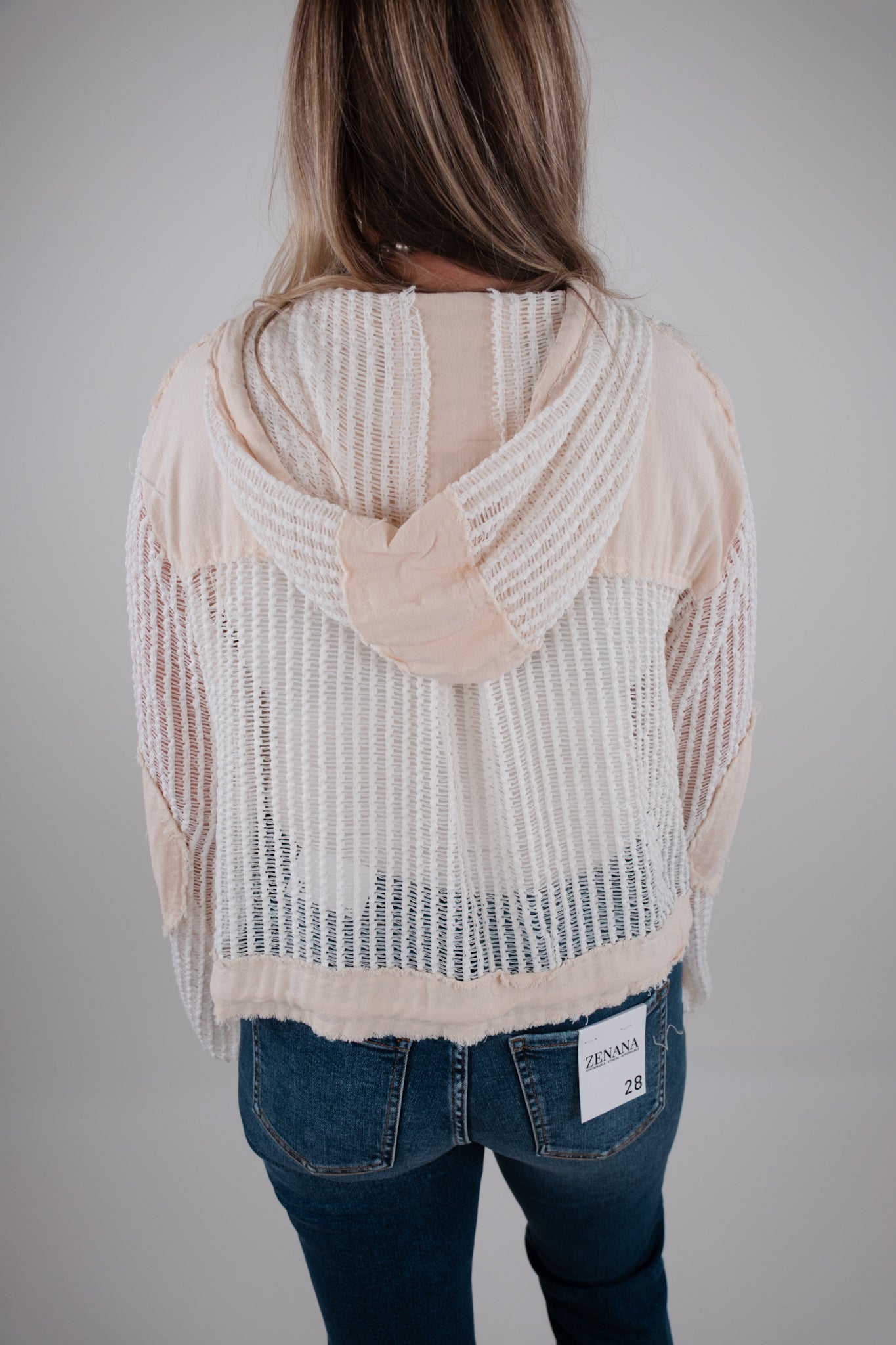 Lightweight Cropped Knit Jacket