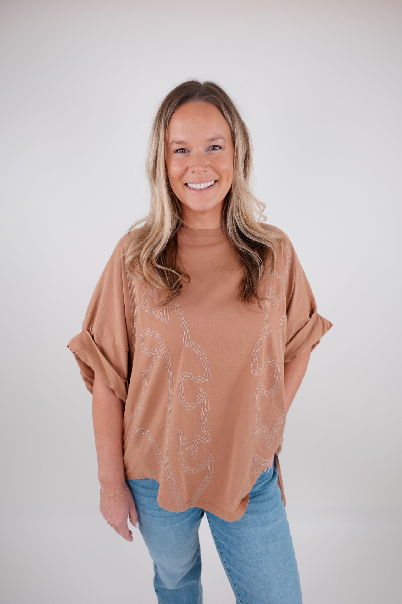Silver Spur Tunic – Boot Stitch Collection