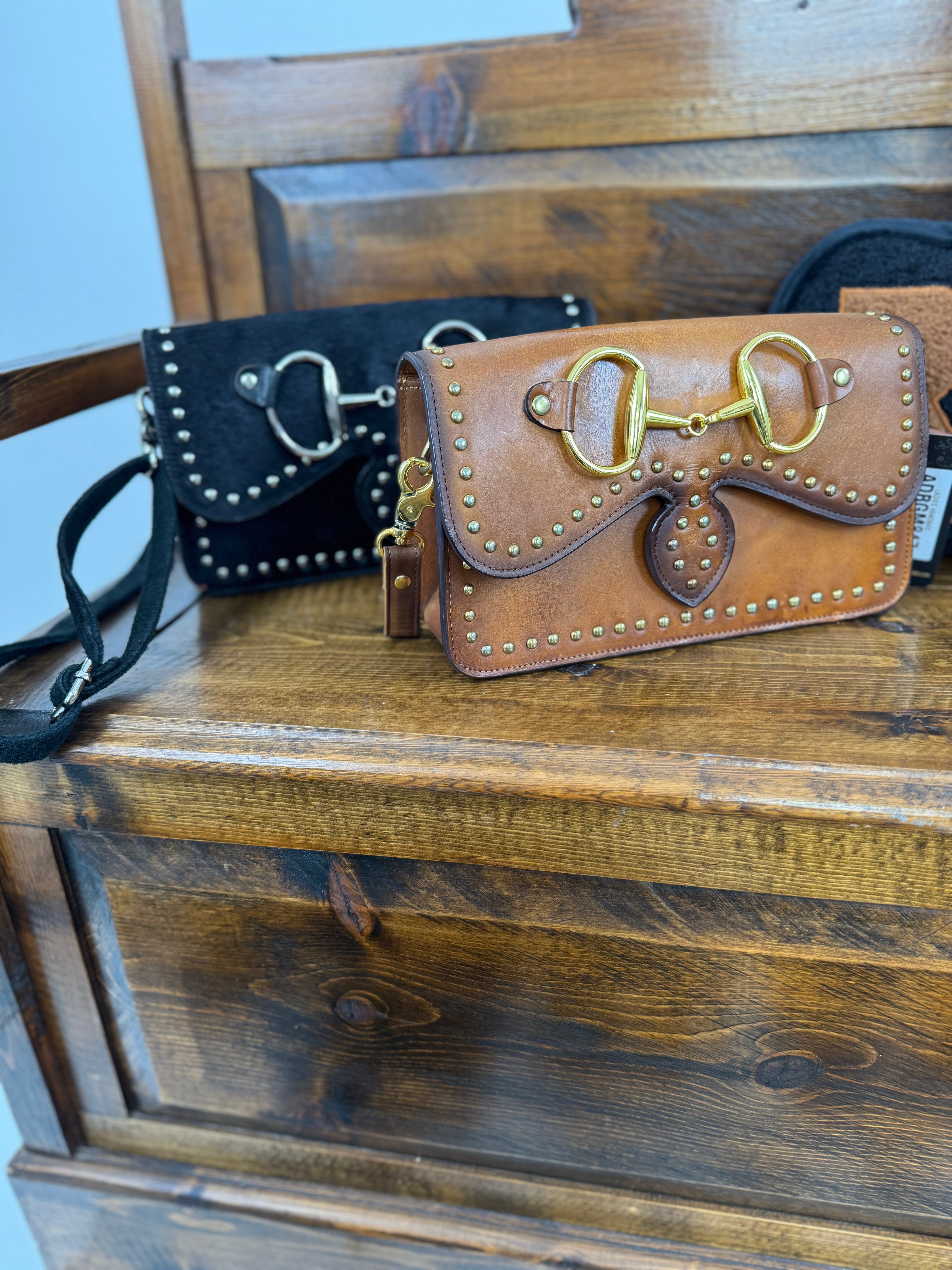 Bit & Bridle Envelope Clutch