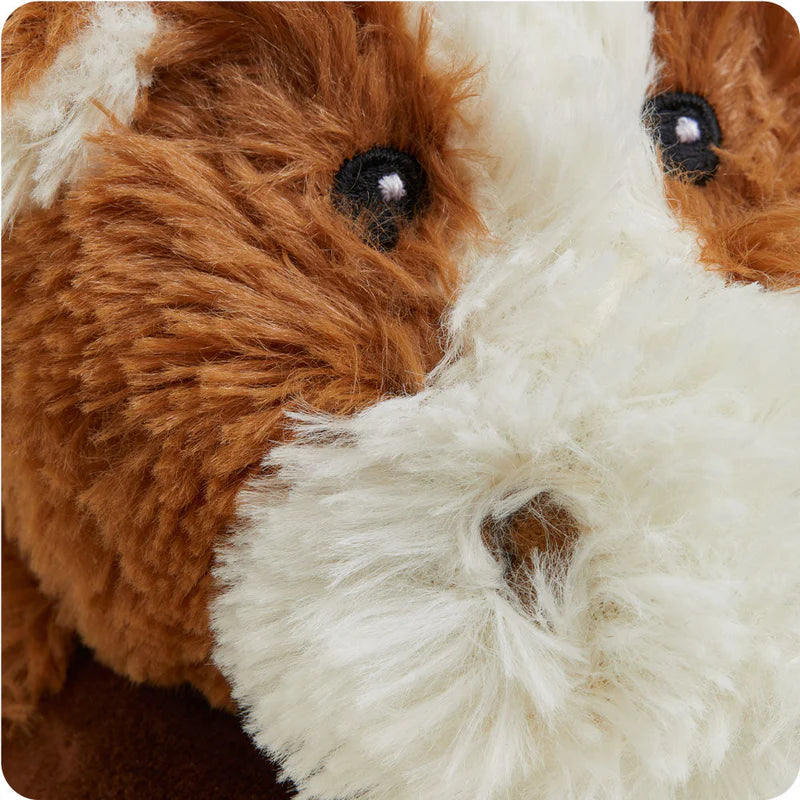 Close-up of Horse Warmies Neck Wrap highlighting plush texture, lavender-filled interior, and adorable horse head design.