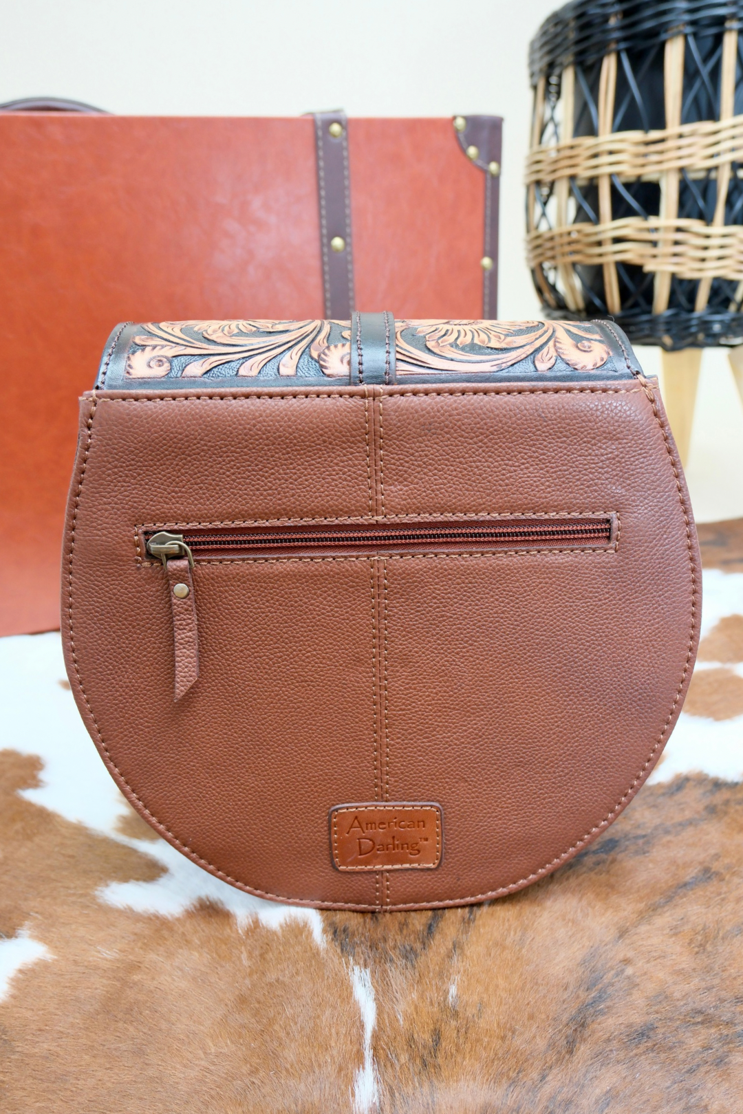 Sonoran Bloom Round Bag