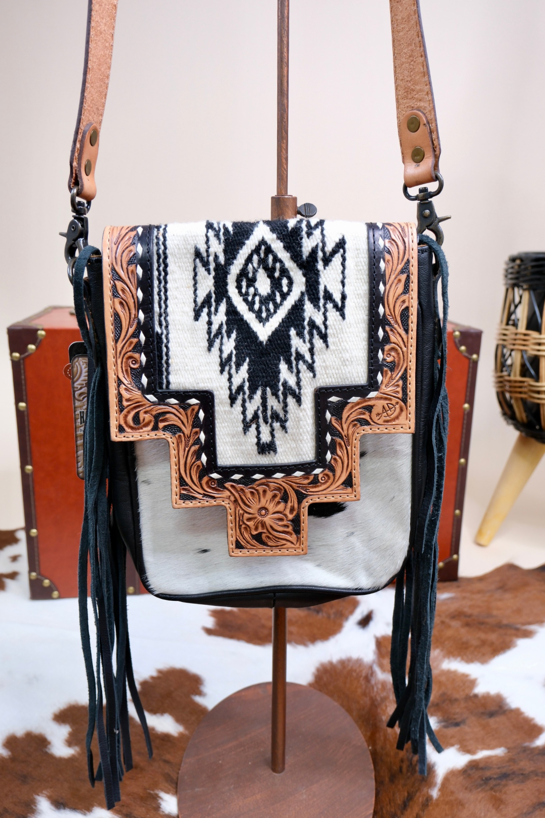 High Desert Tooled Crossbody