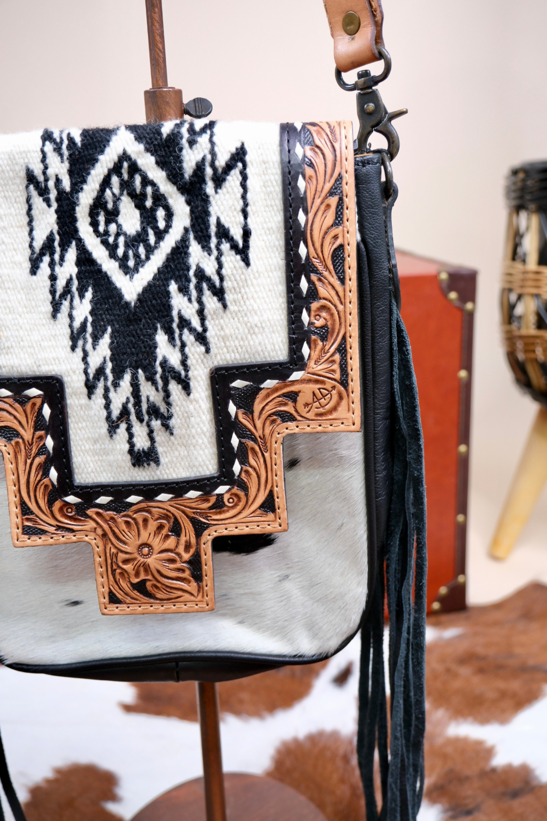 High Desert Tooled Crossbody