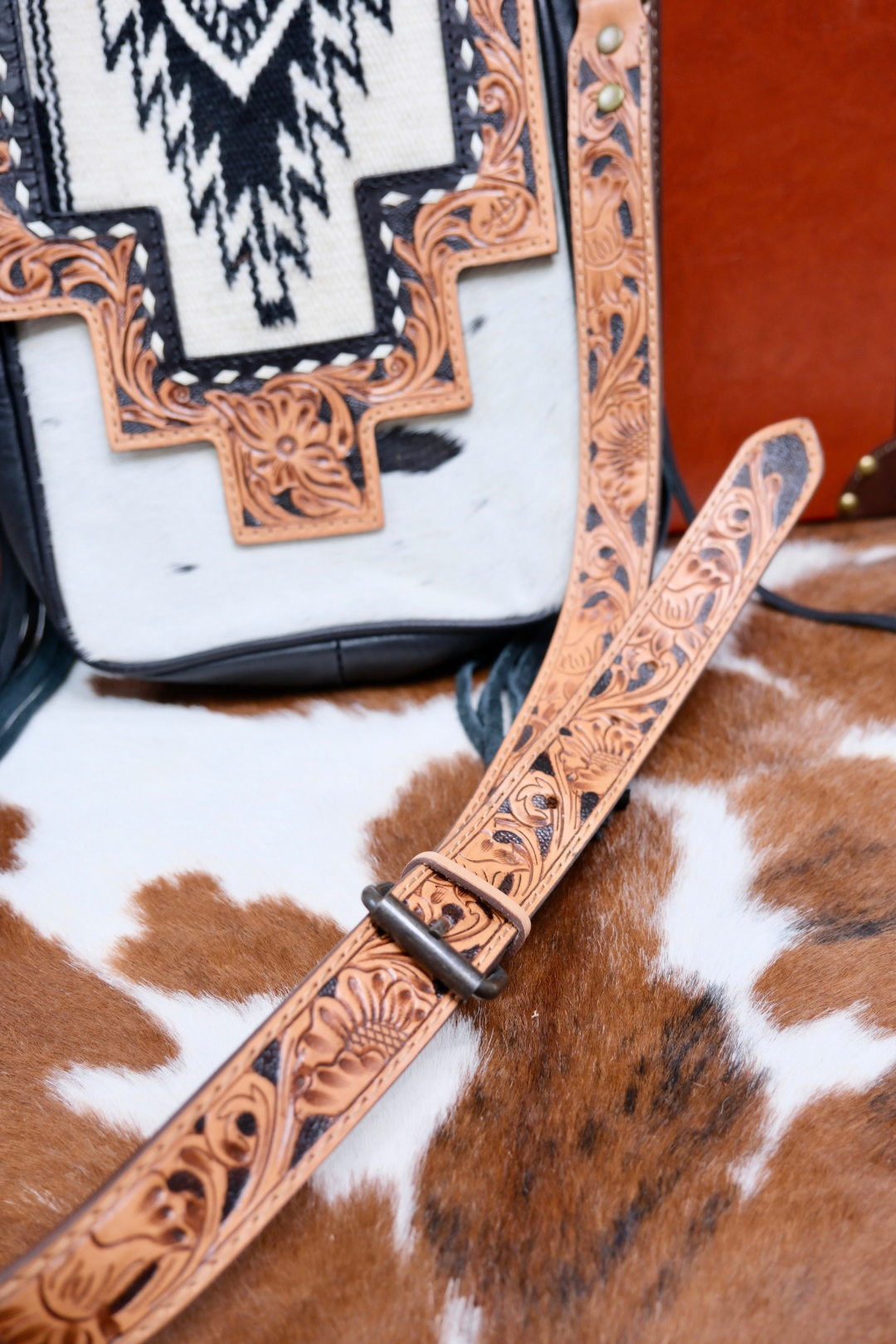 High Desert Tooled Crossbody