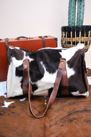Saddle Creek Cowhide Duffle