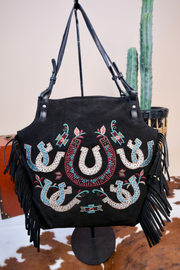 Spirit Horse Embroidered Tote
