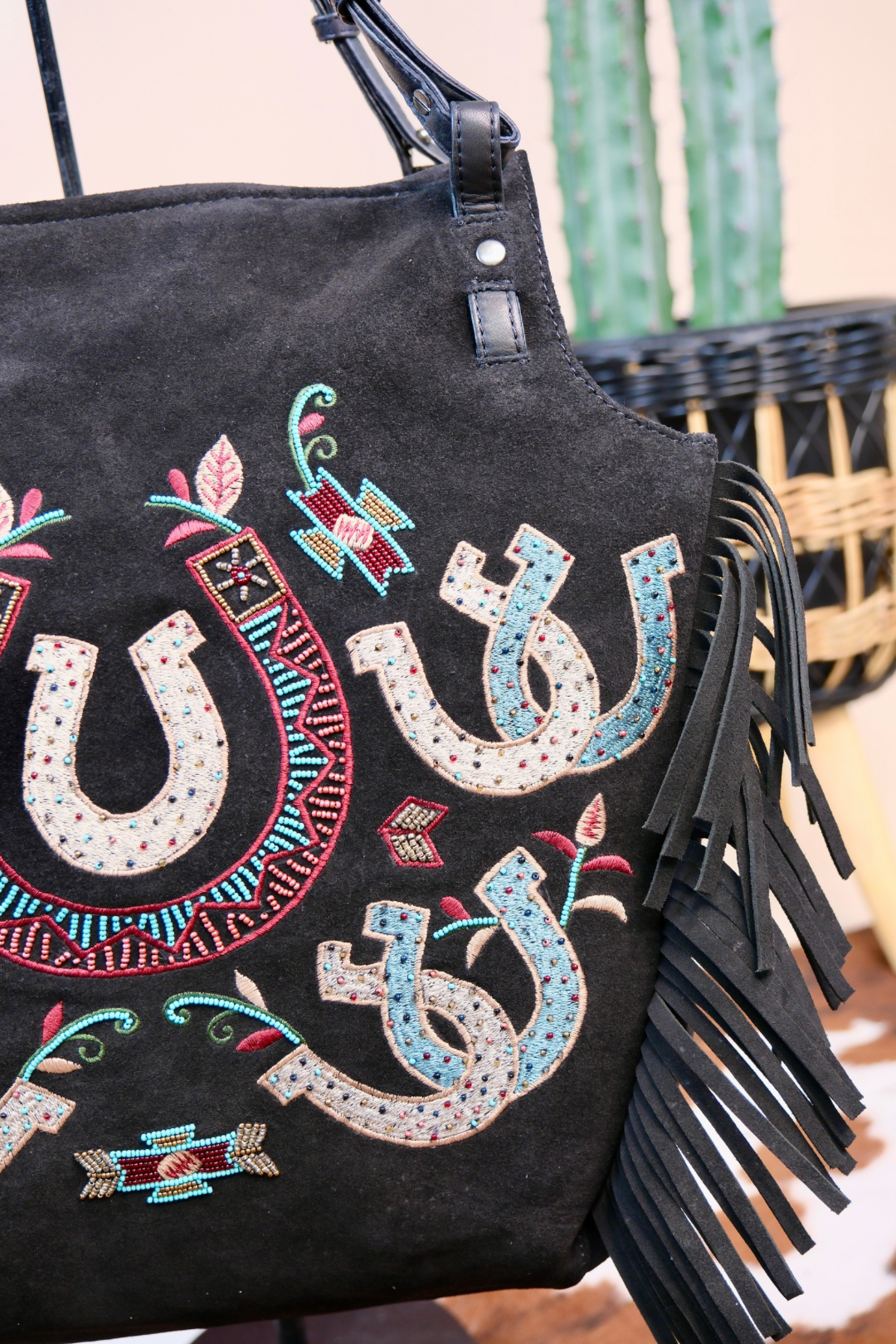 Spirit Horse Embroidered Tote