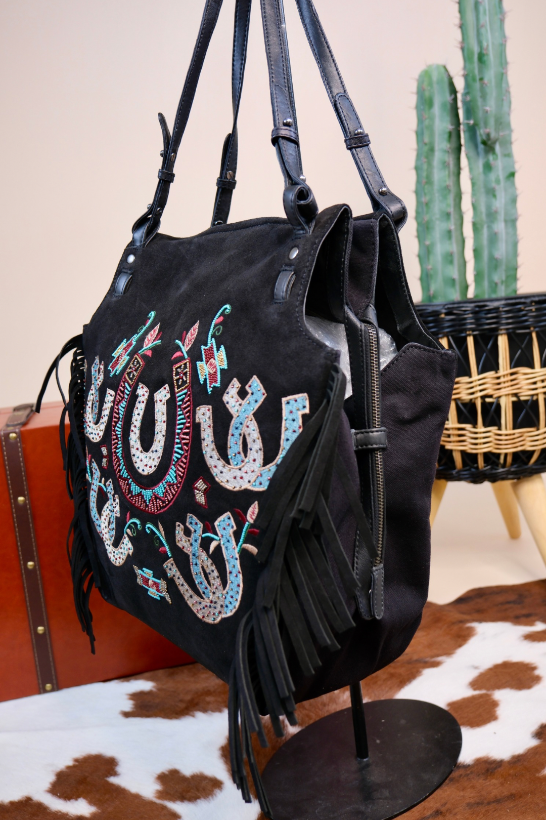 Spirit Horse Embroidered Tote
