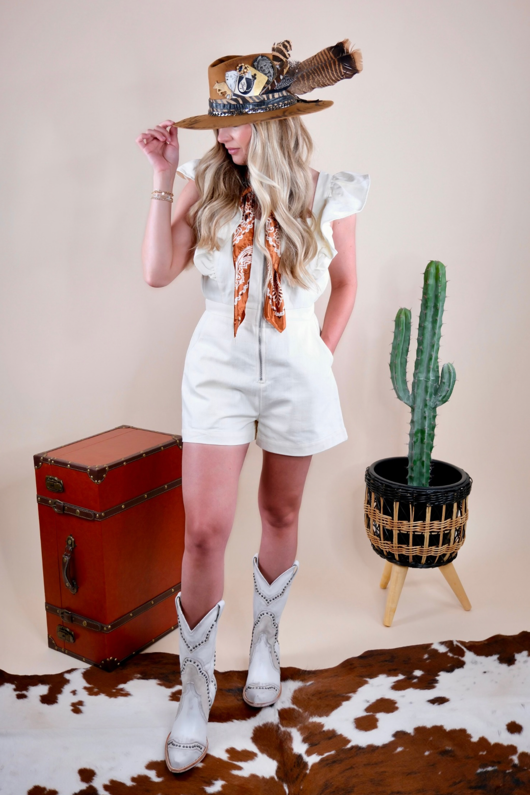 Rodeo Romance Romper
