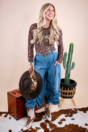 Denim Dream Tie-String Jeans
