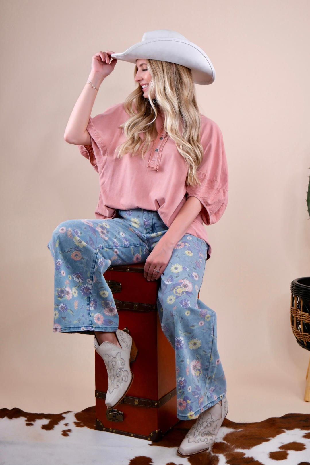 Sundown Bloom Jeans