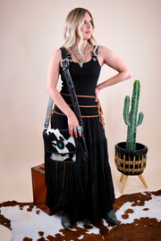 Rodeo Moon Black Skirt