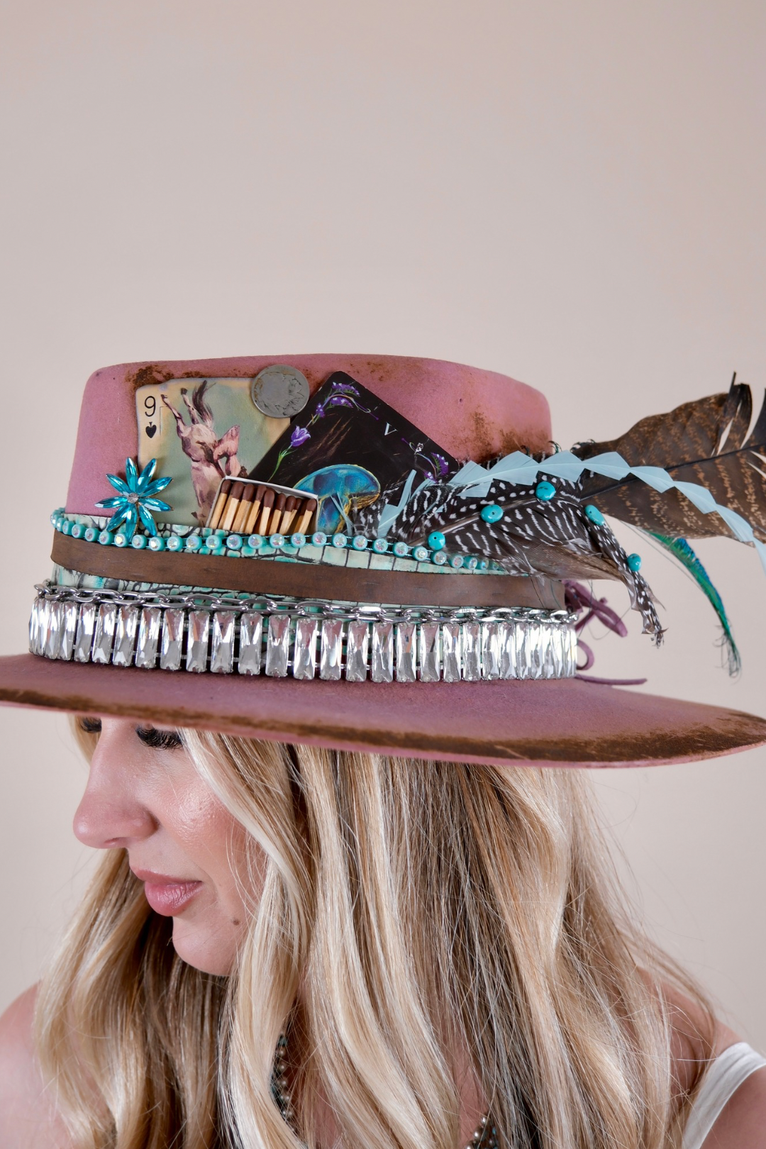The Rosé Dust Hat