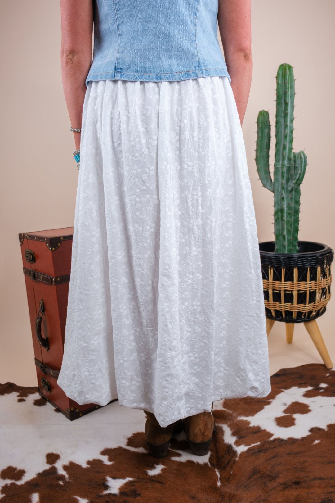 Blossom & Boots Skirt