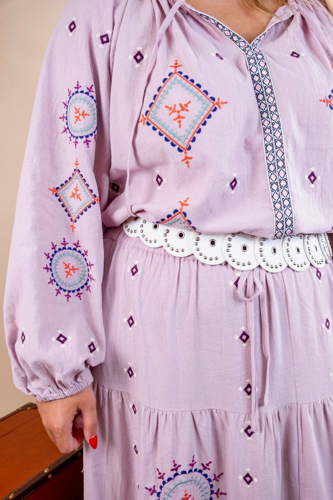 Wild Iris Boho Blouse