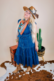 Dakota Skies Denim Maxi Dress