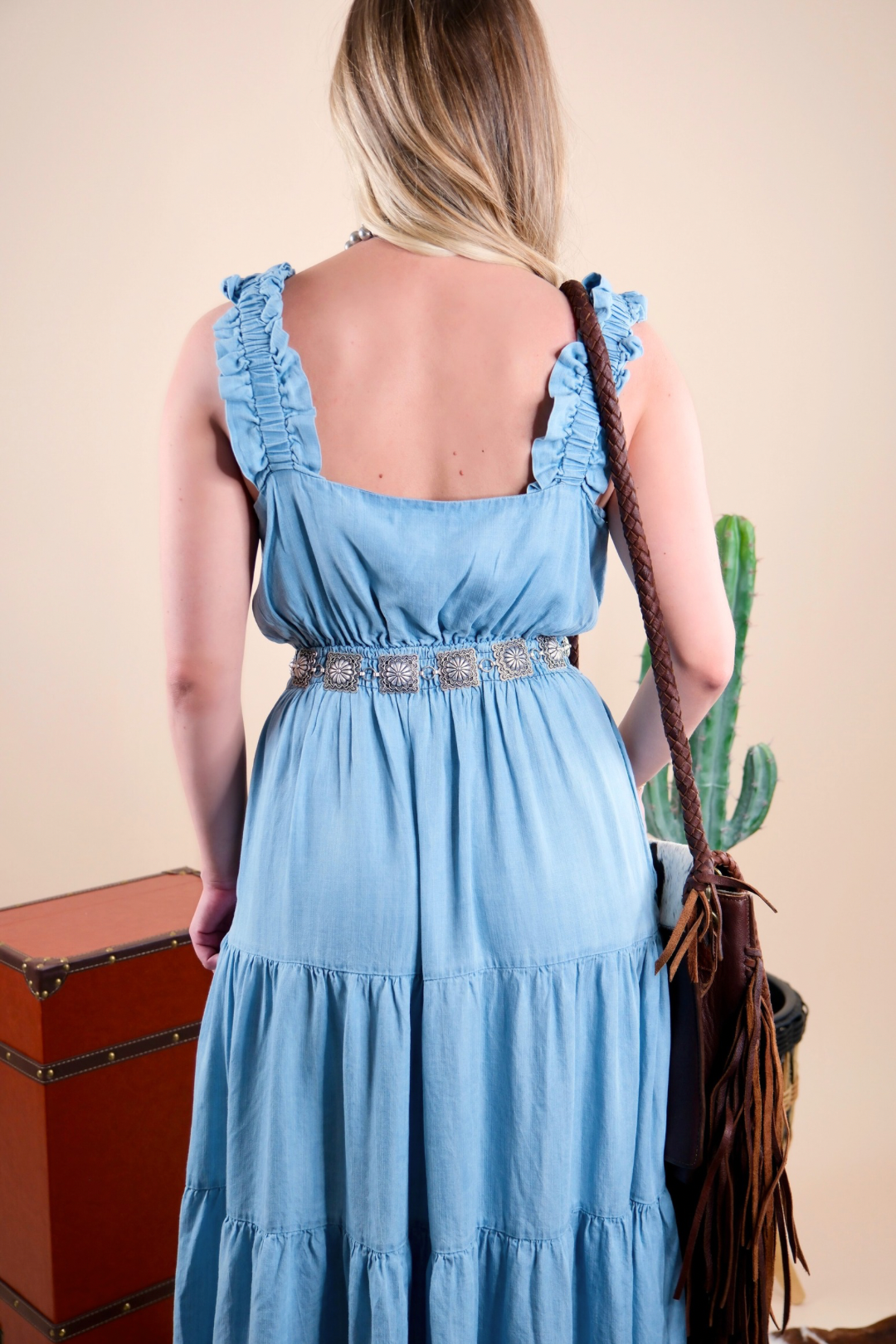 Desert Dancer Tiered Dress